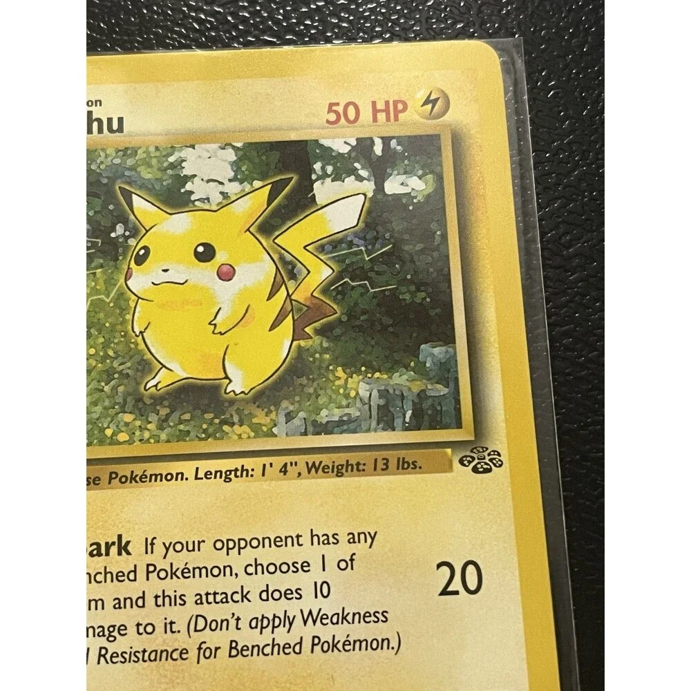 1999 Pokemon Jungle 1st Edition Pikachu #60/64
